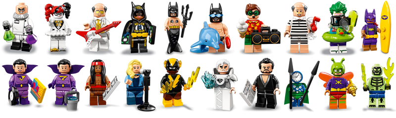 Illustration for article titled Lego's Next Series of Collectible Minifigures Includes a Mermaid Batman and Superman's Dad